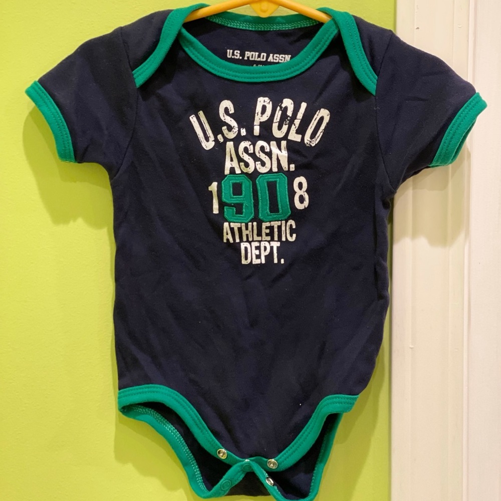 US Polo One piece, size 6-9 months